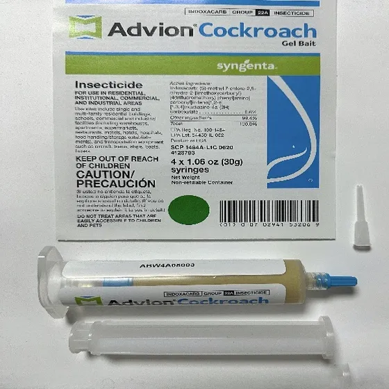 Advion Cockroach Cucarachas Chiripas Gel 30g