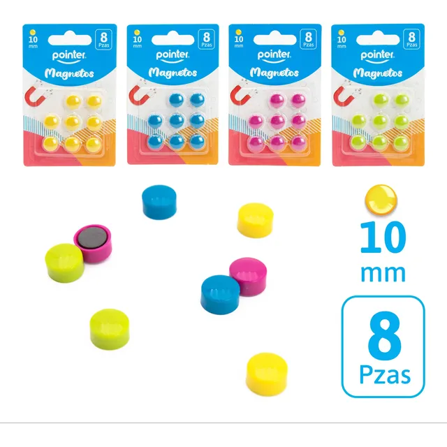Mini Imanes (magnetos) X 8 Piezas. Pointer