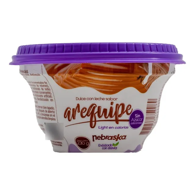 Arequipe Sin Azucar Nebraska 230 Grs