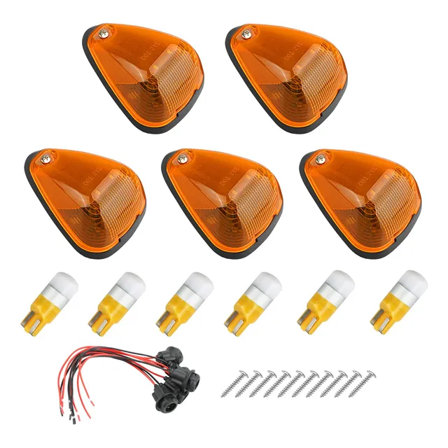 Luz Marcadora Techo Lente Ambar Accesorio Repuesto Para Ford