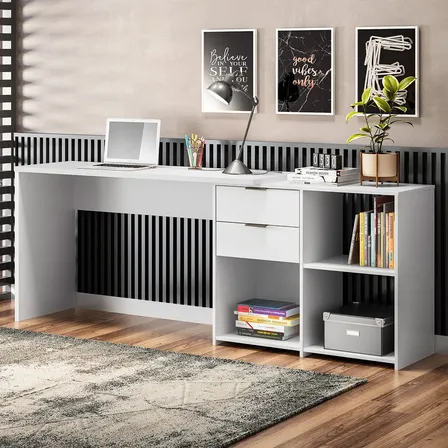 Escrivaninha 2 Gavetas Nt2060 Notável