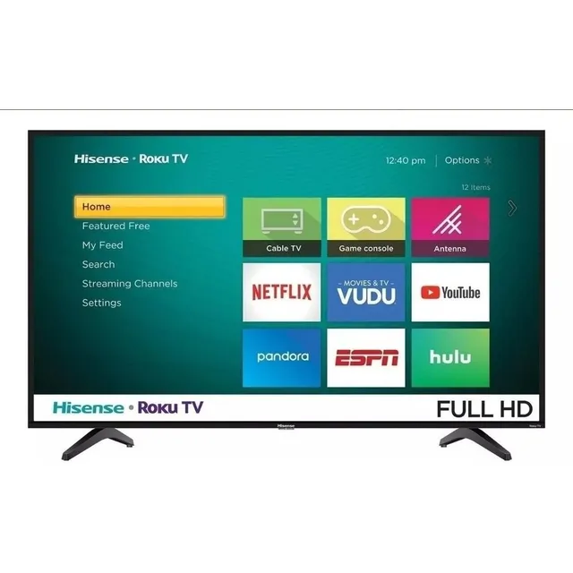 Smart Tv Hisense Full Hd 40 Pulgadas Con Roku H4 Serie