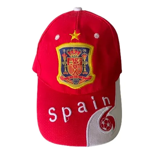 Gorra De Béisbol Española Con La Bandera De España Ajustable