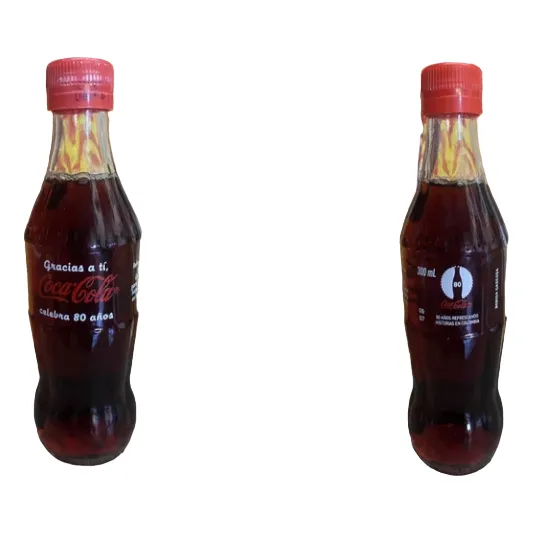 Botella Coca Cola 80 Aniversario Coleccion Colombia Original