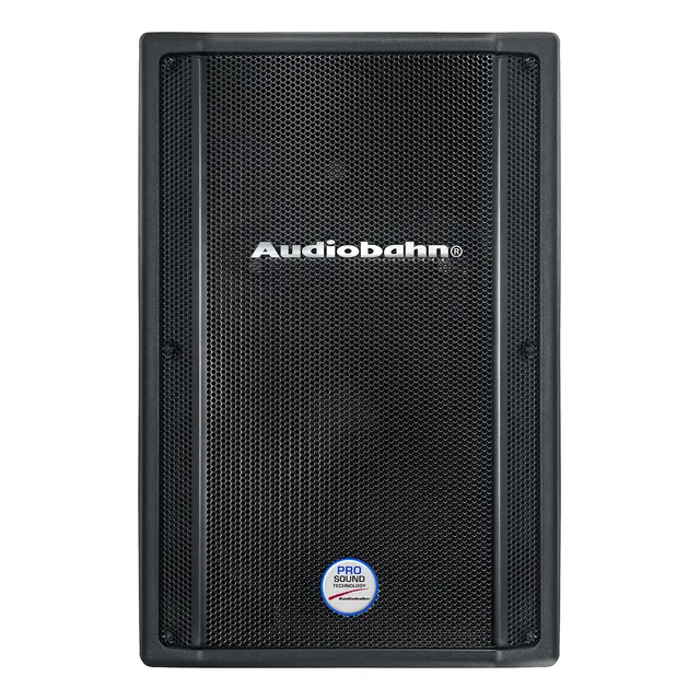 Bocina Audiobahn ASD15AC con bluetooth negra 127V