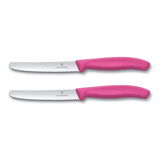 2 Cuchillos Swiss Classic Tomates Victorinox Original 6.7833