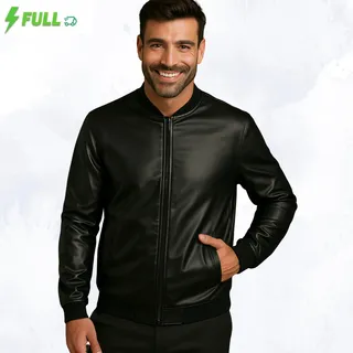 Jaqueta Masculina Punho ElĂĄstico Em Courino ImpermeĂĄvel Jaqueta Masculina Punho ElĂĄstico Em Courino ImpermeĂĄvel