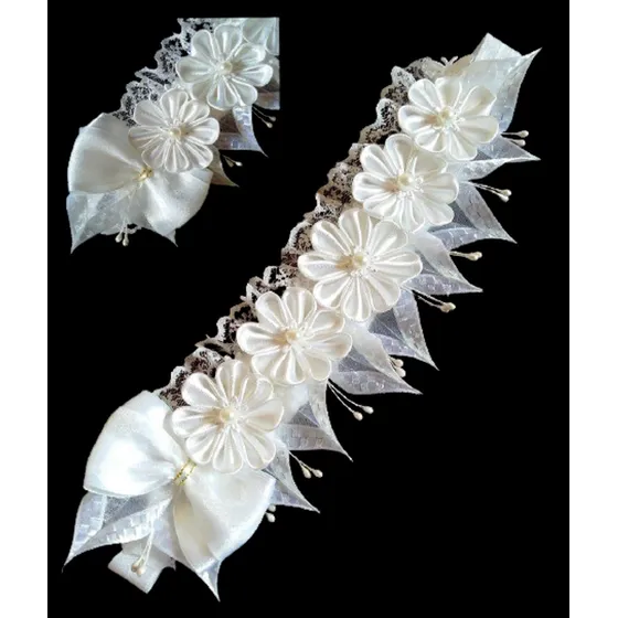 Corona Tocado Diadema Comunión Boda Bautizo Niña/mujer/bebé