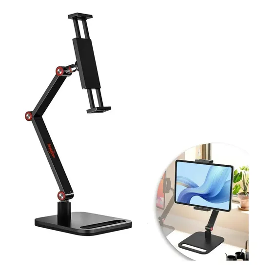 Soporte Ajustable Plegable Para Tablet Y Monitor De 17.3pulg