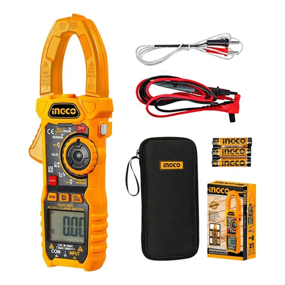 Pinza Amperimétrica Tenaza Digital Ac 100ampingco Dcm10004