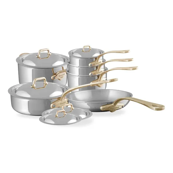Utensilio Cocina Acero Inoxidable Pulido 9 Pieza Asa