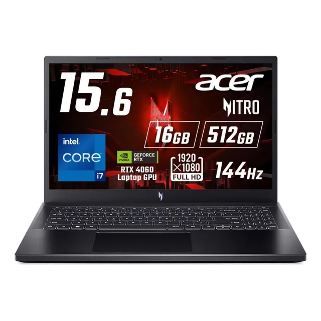Acer Nitro V 15 Core I7 13th 16gb 512gb Rtx4060 V.8gb 15.6'