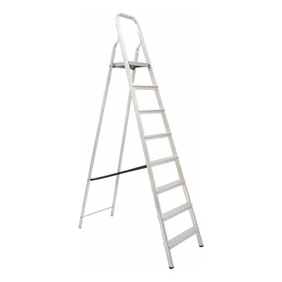 Escalera de aluminio de 8 peldaños Maestro