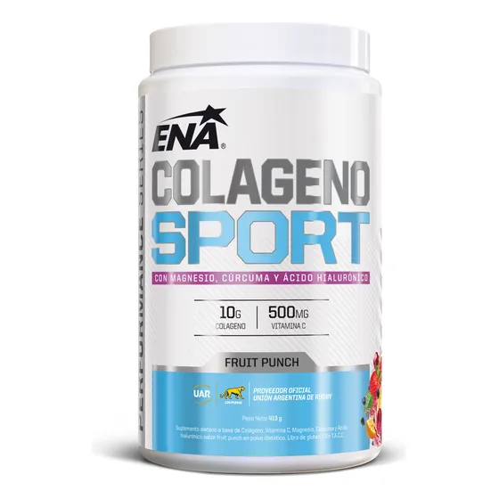 Colageno Sport Ena Magnesio Curcuma Acido Hialuronico 407gs