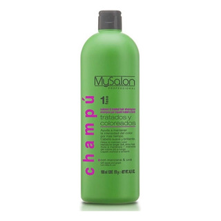 Salerm Mysalon Shampoo Cabello Teñido Y Procesado 1l Salerm Mysalon Shampoo Cabello Teñido Y Procesado 1l