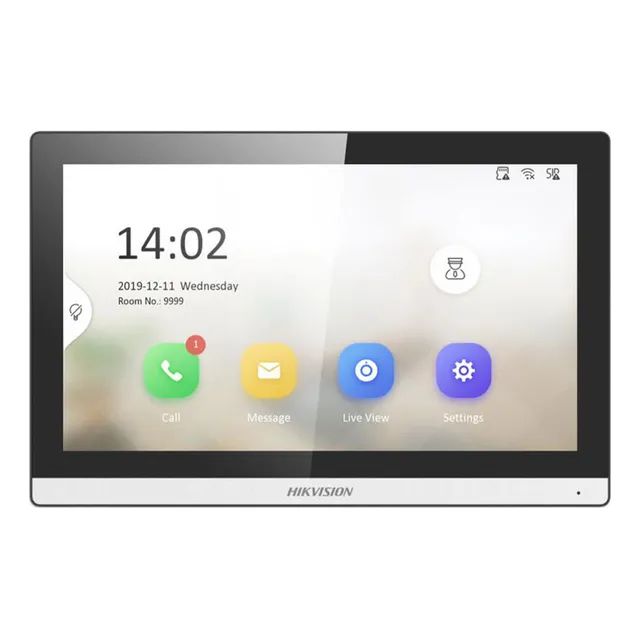 Monitor Para Video Portero Ip Hikvision Ds-kh6350-wte1