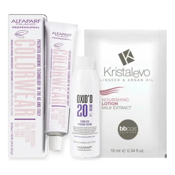 Tintura Color Wear  Alfaparf Milano 60 Ml 7 Rubio Medio