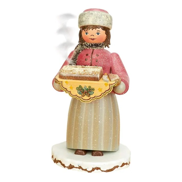 Aleman Para Quemar Incienso Winterchild Niña Stollen  20 Cm
