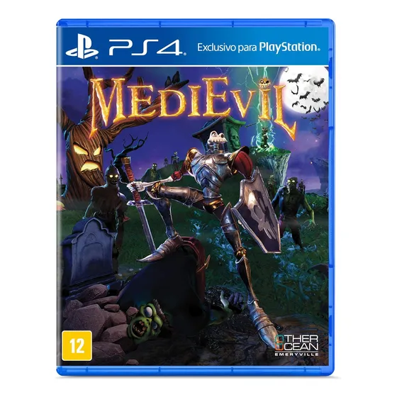 Medievil Remastered Ps4 Br Midia Fisica