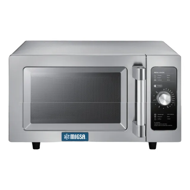 Microondas industrial Migsa MC09A acero inoxidable 25L 127V