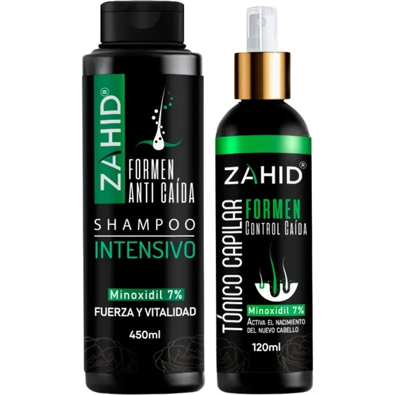 Shampoo Y Tónico Minoxidil 7% T