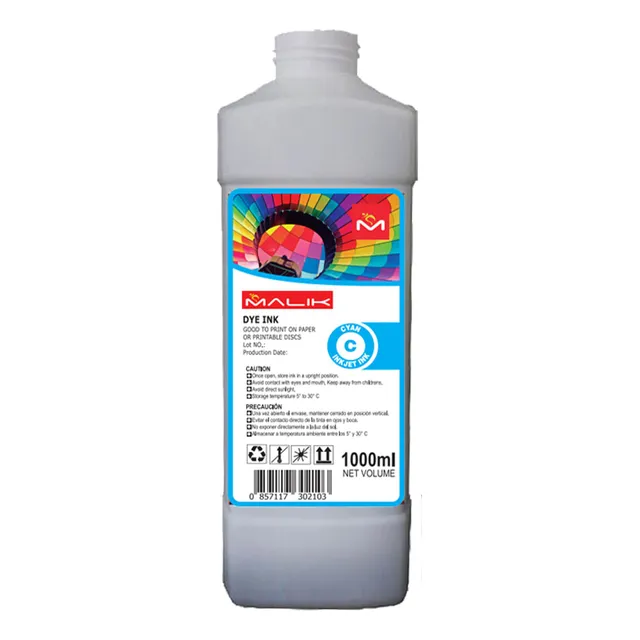 Tinta Cyan 1 Litro Con Botella T-544 Para Ecotank L3110