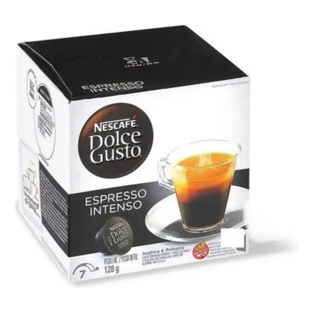 Capsulas Dolce Gusto Espresso Intenso 10 Unidades Por Caja