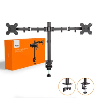Suporte Monitor Duplo Articulado Mori Mesa AjustĂĄvel Vesa Suporte Monitor Duplo Articulado Mori Mesa AjustĂĄvel Vesa