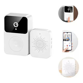 Campainha Inteligente Sem Fio Com Câmera Visão Audio Wi-fi Campainha Inteligente Sem Fio Com Câmera Visão Audio Wi-fi