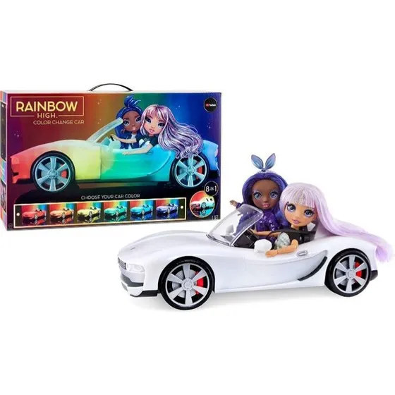 Carro Rainbow High Cambia De Color 