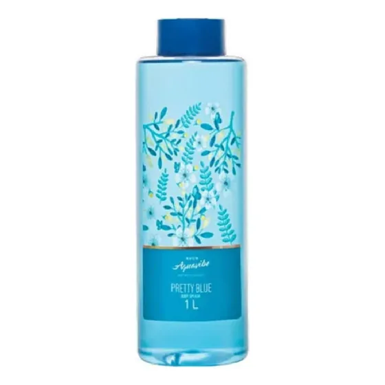 Avon Aquavibe Água Colônia Pretty Blue 1 Litro Volume Da Unidade 1000 Ml
