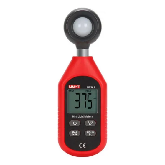 Luxometro Digital Medidor De Luz Ut383 Uni-t