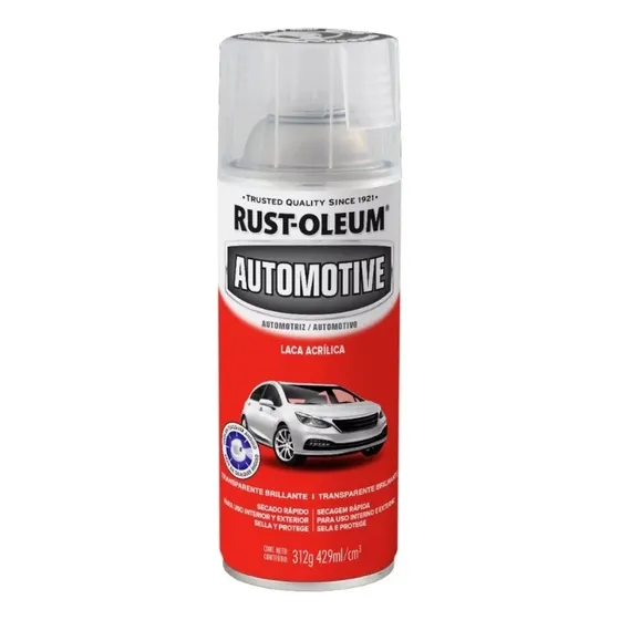 Pintura Aerosol Rust Oleum Laca Transparente X 312 Cc