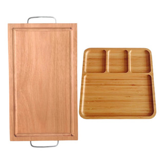 Kit Tábua De Carne Para Churrasco Com Petisqueira Kit Tábua De Carne Para Churrasco Com Petisqueira