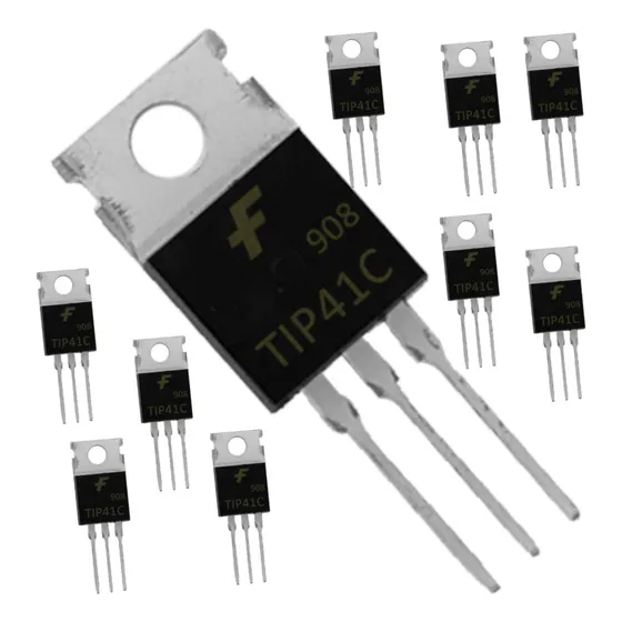 Transistor Tip41c (10 Peças) Tip 41c Tip41 Tip-41c Original
