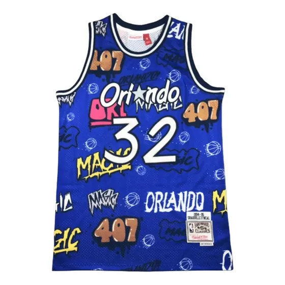 Regata Orlando Magic 1994-1995 O'neal  Mitchell & Ness Azul