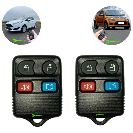 Par De Controle Remoto Alarme Ford Ka 2008 2009 2010 4 Bt Par De Controle Remoto Alarme Ford Ka 2008 2009 2010 4 Bt