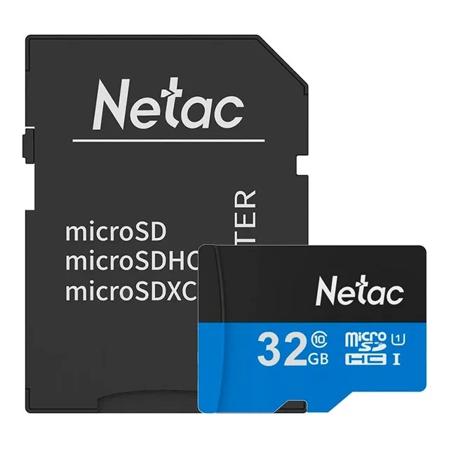 Cartão De Memória Netac Microsd 32gb 80mb/s C Adap