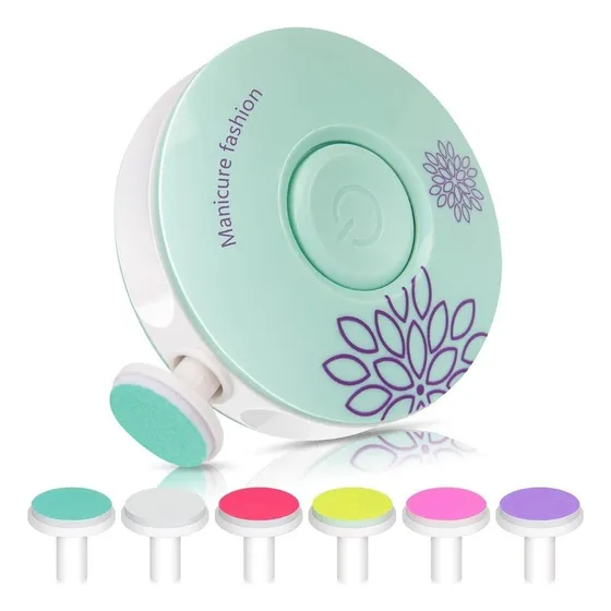 Lima De Uñas Electrica Para Bebés Celeste Úpale