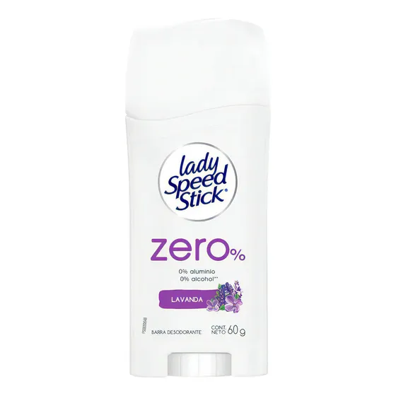 Desodorante en Barra Lady Speed Stick Zero% Lavanda 60g