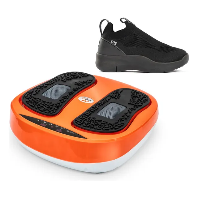 Masajeador Power Legs + Zapatos I Balance Negros Color 30 Negro