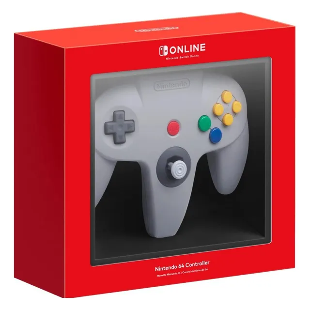 Control Nintendo Switch Online Nintendo 64 Limited Color Gris