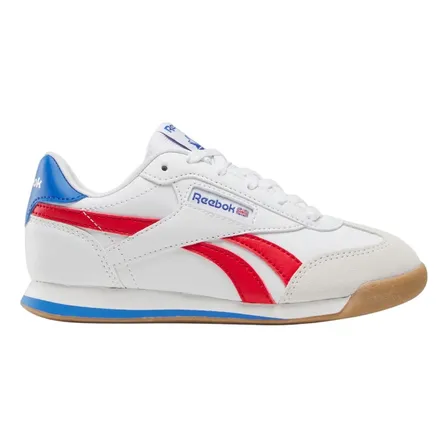 Tenis Blancos Reebok Campio Xt Para Niños 8077 Blanco Lisa 17 Mx