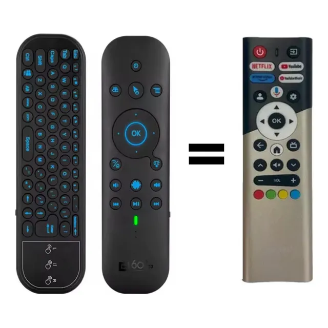 Control Tv Siragon Smart Tv  2024 Con Opción De Voz