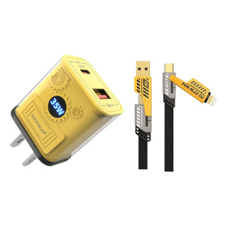 Ass Carregador Turbo Fast Charging Tipo C De 35 W Com Cabo Ass Carregador Turbo Fast Charging Tipo C De 35 W Com Cabo