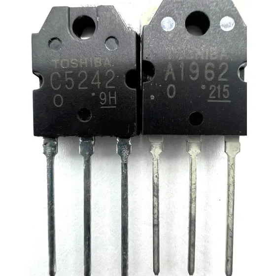 Pack Transistores Audio 2sa 1962 2sc 5242 15amp 230v Toshiba