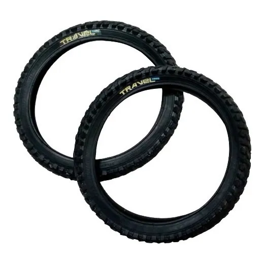 Caucho De Bicicleta Rin 16 Marca Travel 20x2.125 Camara Trip