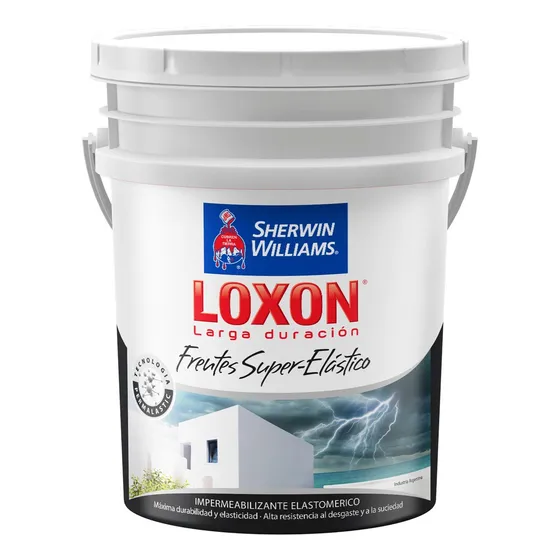 Loxon Impermeabilizante Super Elastico Frentes 20 Lts