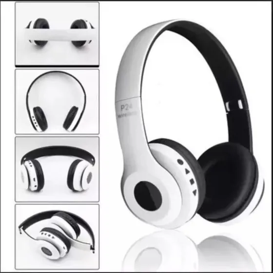 Auriculares Wireless Bluetooth P47 Color Blanco