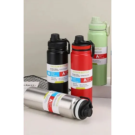 Termo Termico Vaso Sport Bottle Vacuum Acero Inox 4k